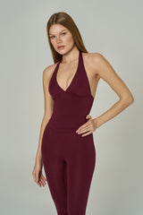 'Monroe' V Yaka Şekillendirici Üst | Bordo