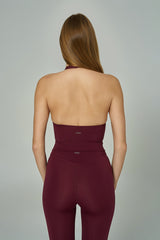 'Monroe' V Yaka Şekillendirici Üst | Bordo