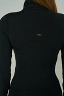 "Tech Contour" Spor Ceket | Siyah