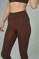 'Nicole' High Waist Leggings | Brown