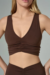 Monica Spor Üst (Büzgülü)