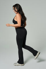 Angelina Bel Büzgülü İspanyol Paça Tayt