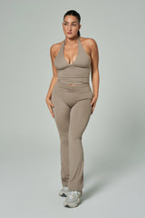 Angelina Bel Büzgülü İspanyol Paça Tayt