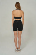 Seamless Move Ruched Shorts | Black